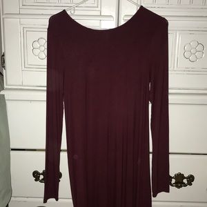 Old Navy Long sleeve T shirt dress